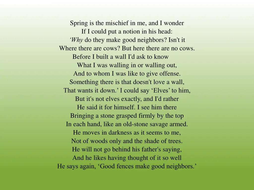spring is the mischief in me and i wonder
