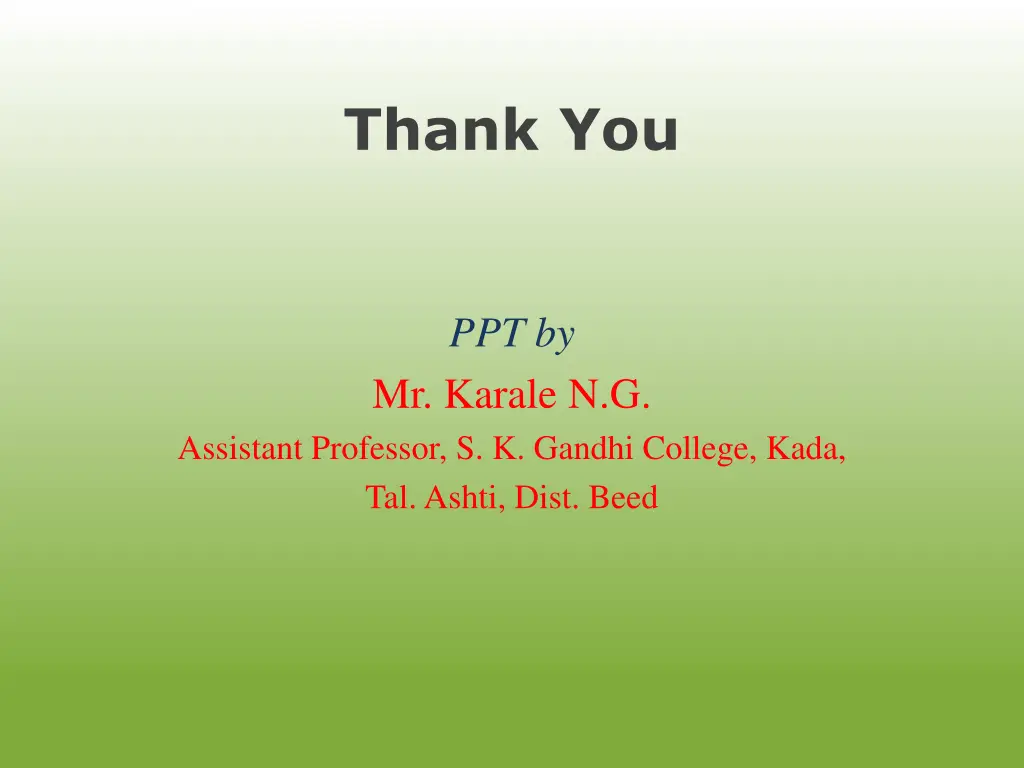 thank you