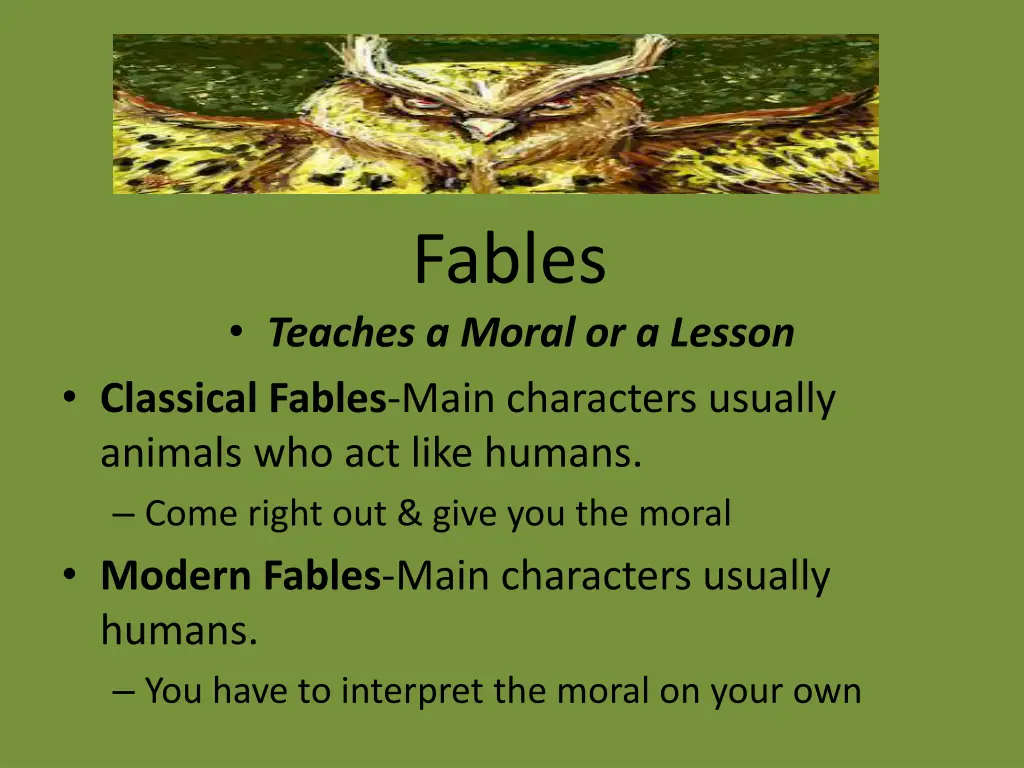 fables