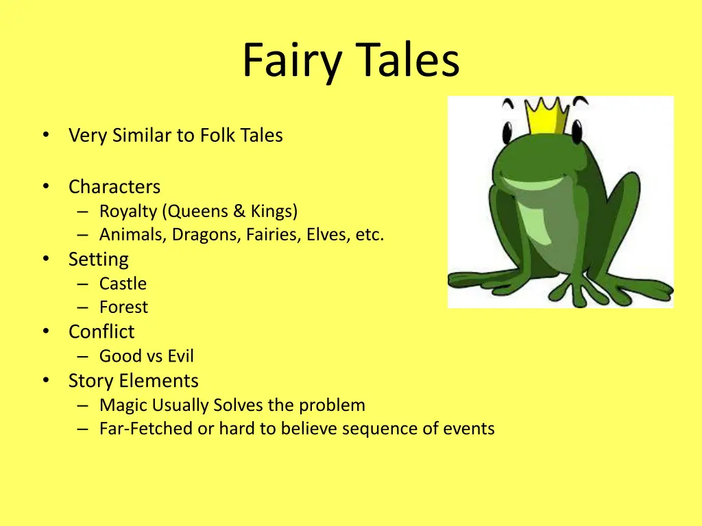 fairy tales