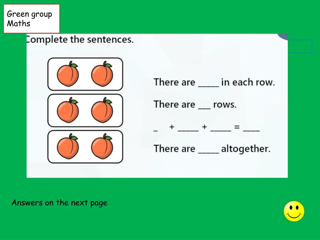green group maths 4