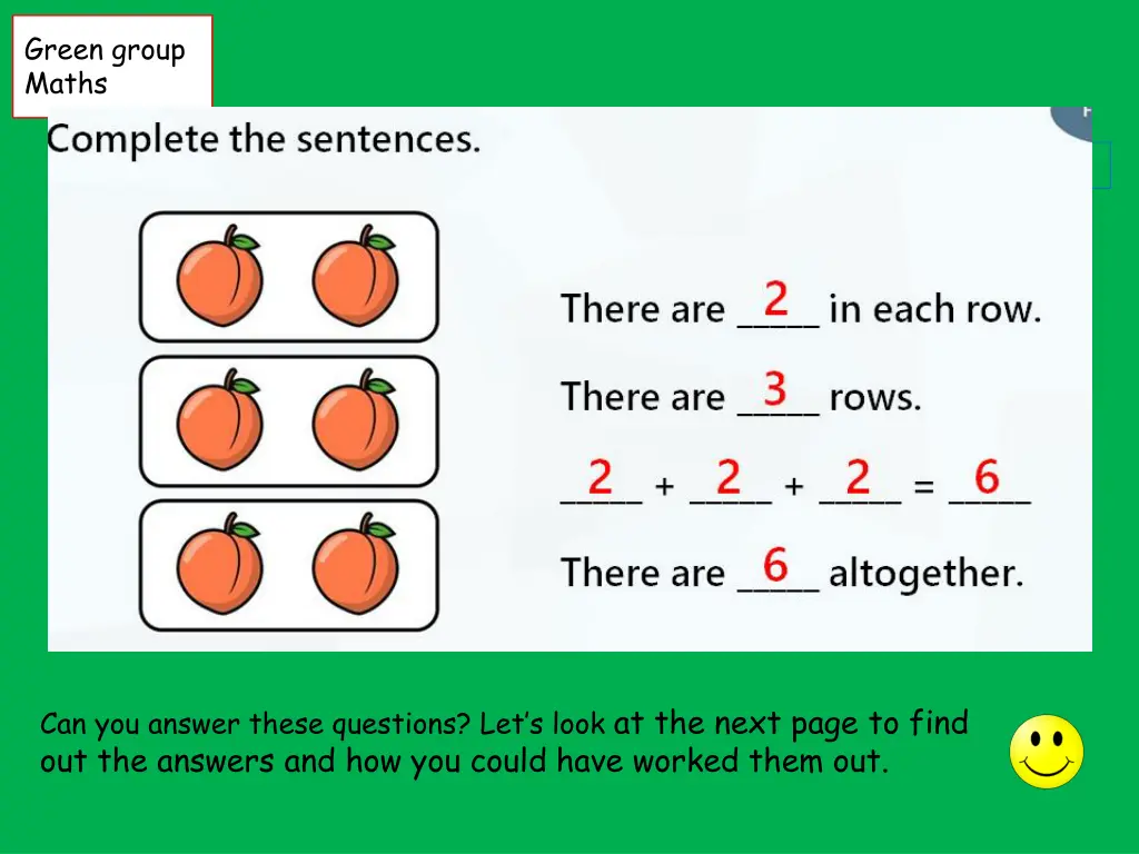 green group maths 5