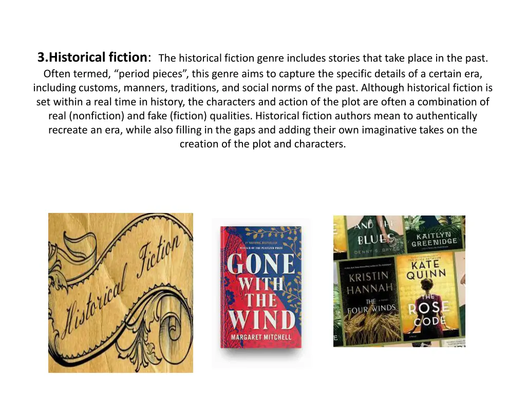 3 historical fiction the historical fiction genre