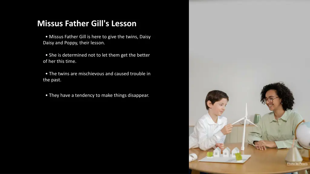 missus father gill s lesson