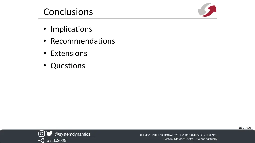 conclusions