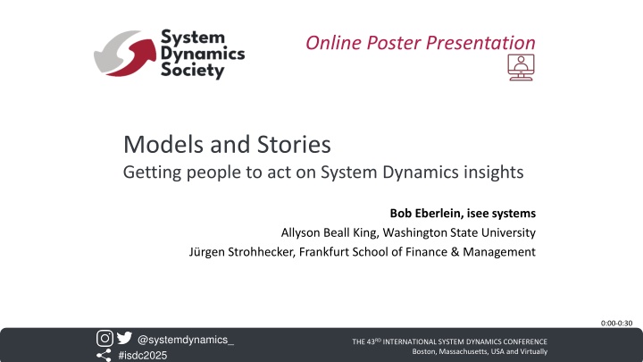online poster presentation