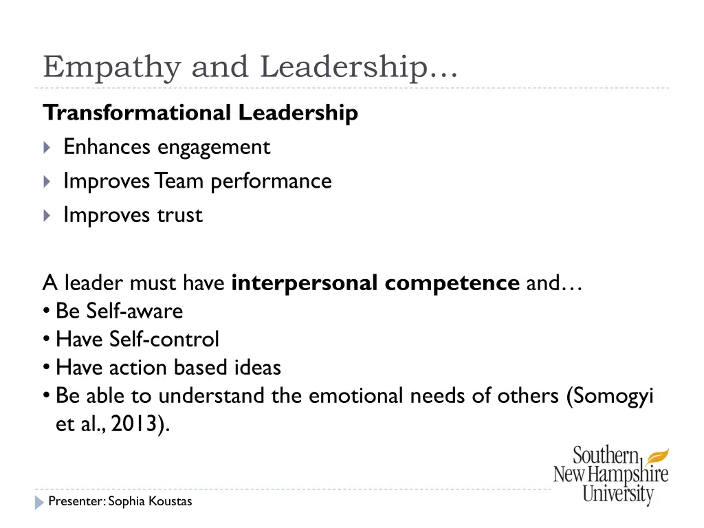 empathy and leadership