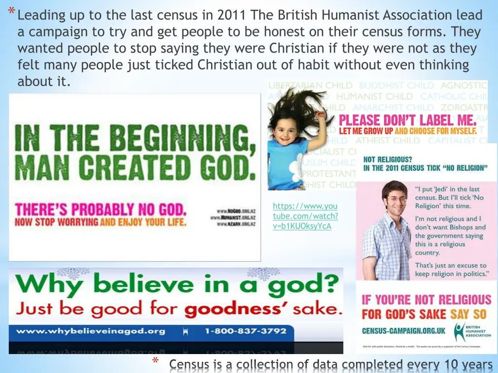 leading up to the last census in 2011 the british