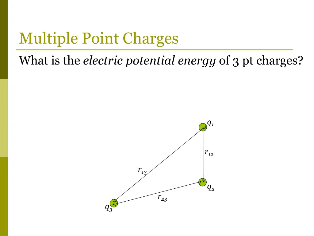 multiple point charges
