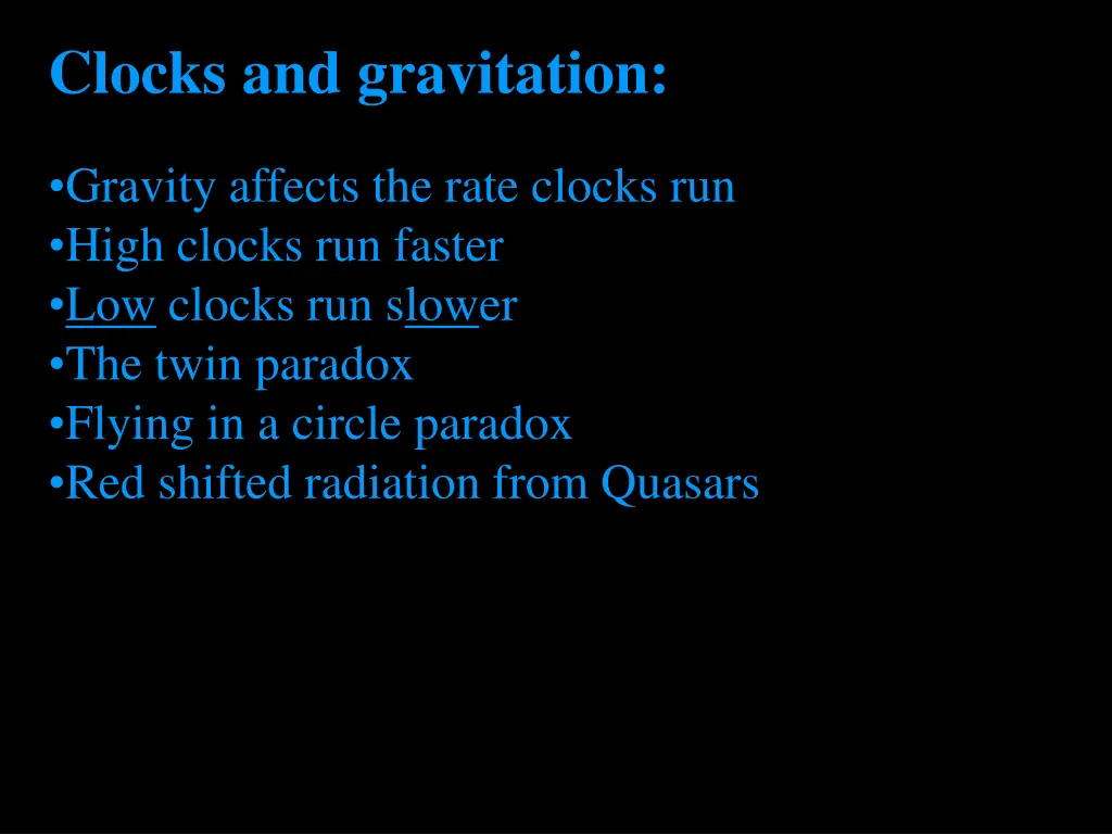 clocks and gravitation 3