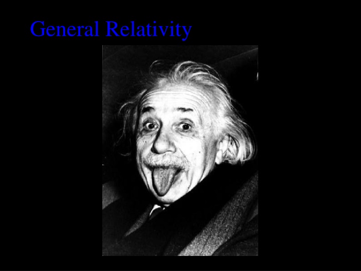 general relativity