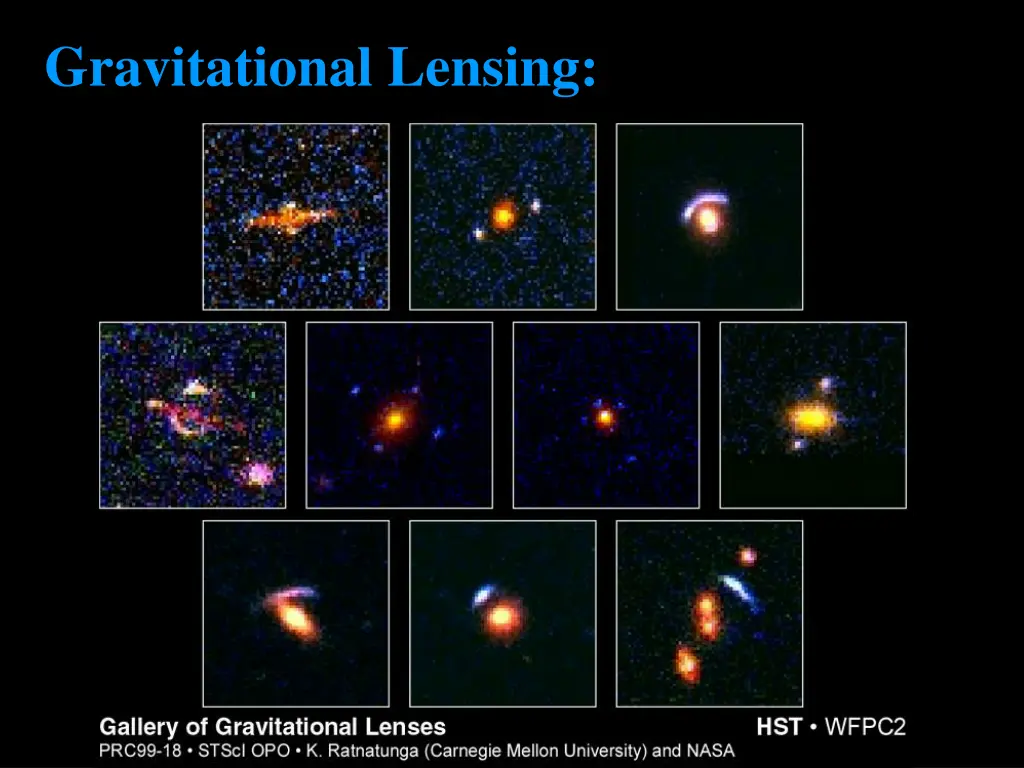 gravitational lensing 1