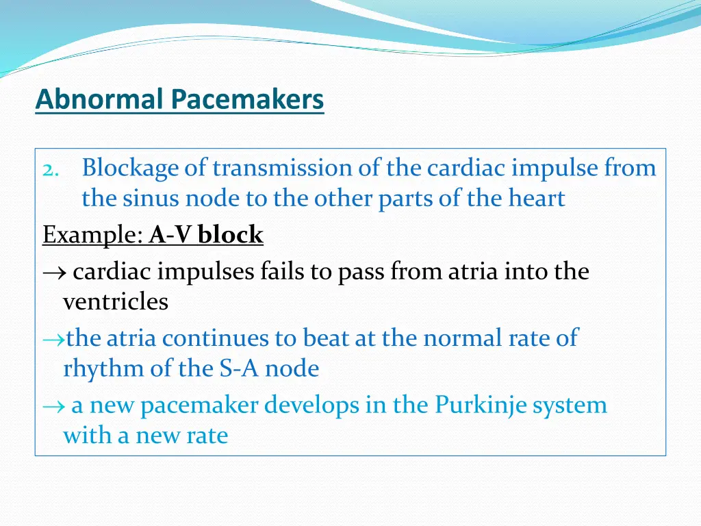 abnormal pacemakers 1