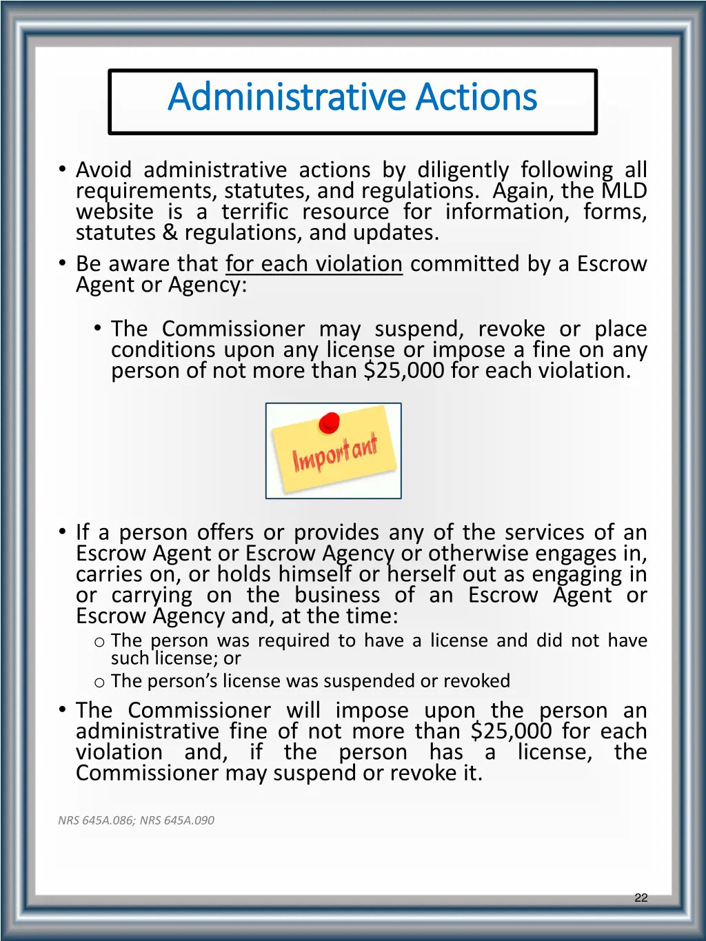 administrative actions administrative actions