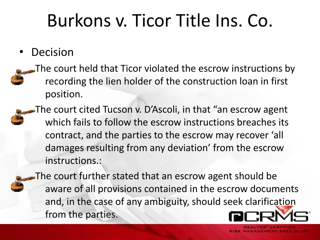 burkons v ticor title ins co