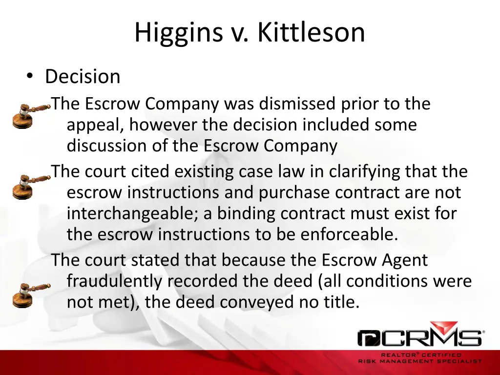 higgins v kittleson