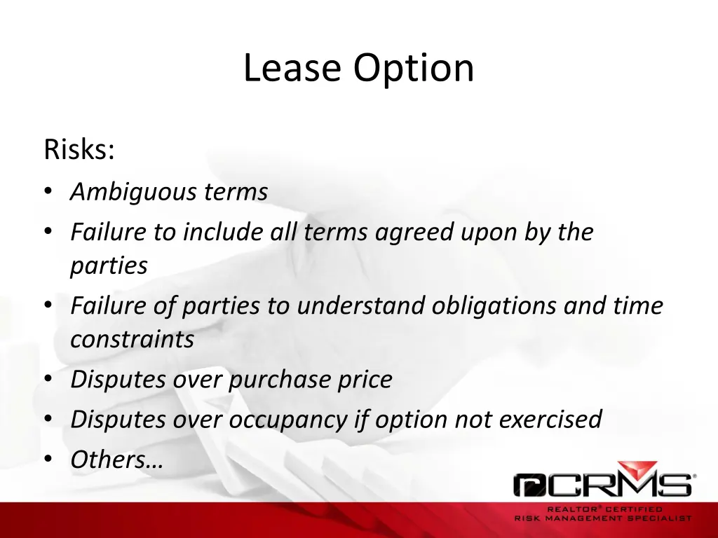 lease option