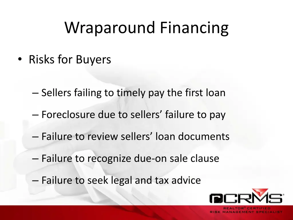 wraparound financing 1