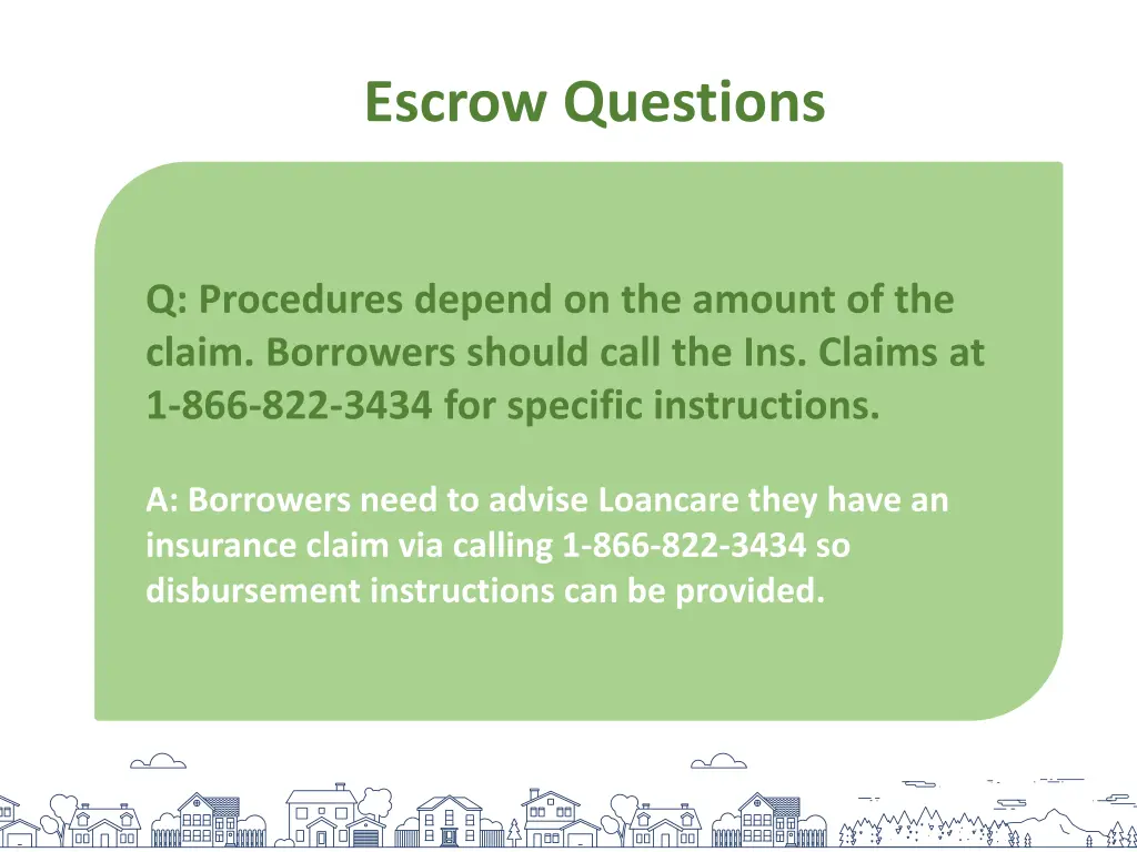 escrow questions 5