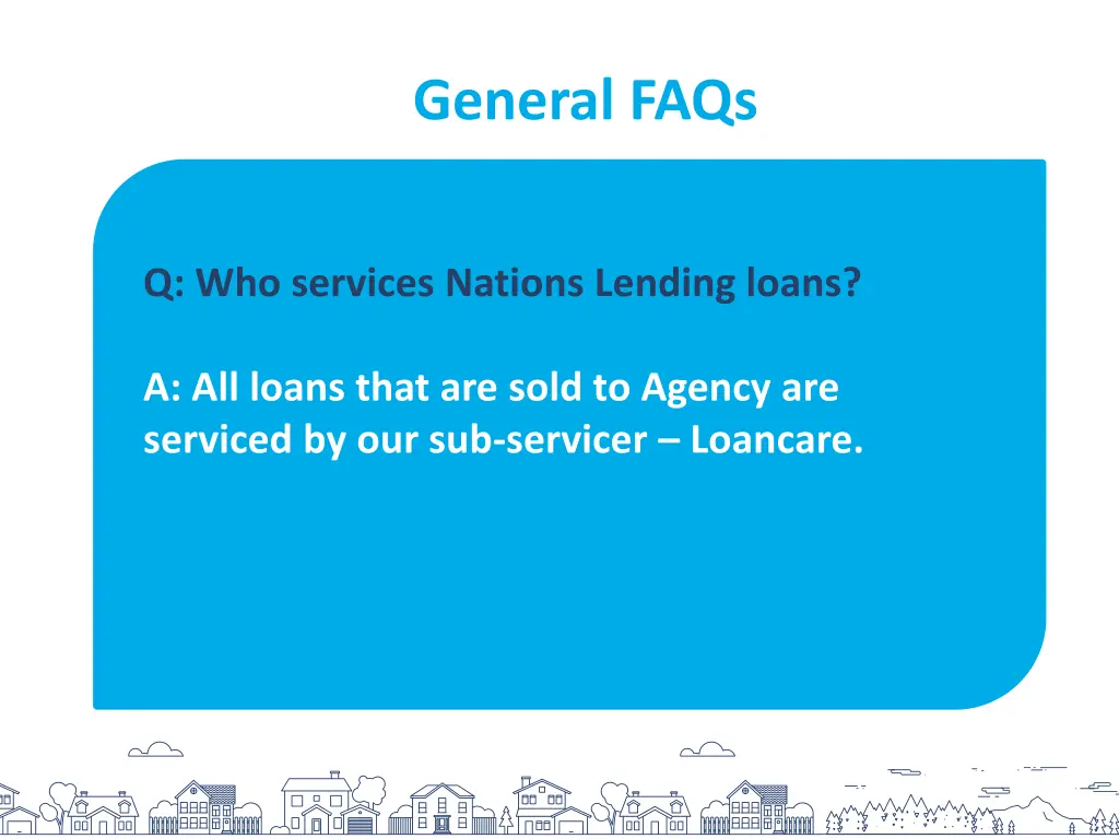 general faqs