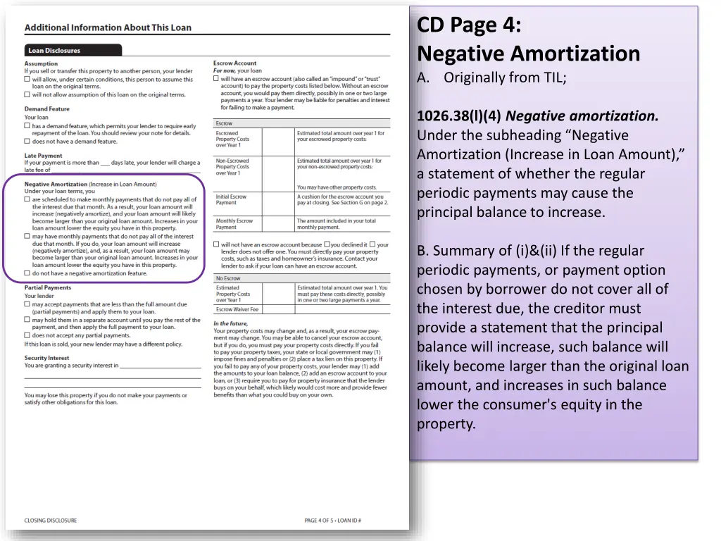 cd page 4 negative amortization a originally from