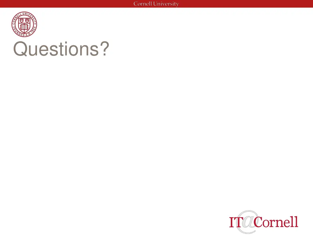 questions