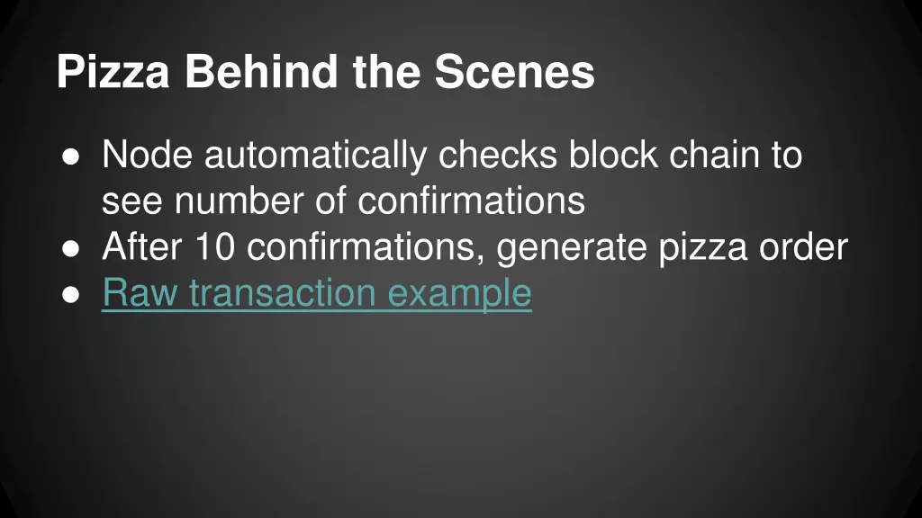 pizza behind the scenes