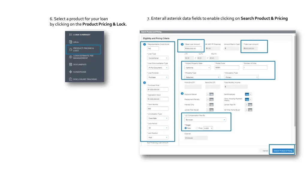 7 enter all asterisk data fields to enable