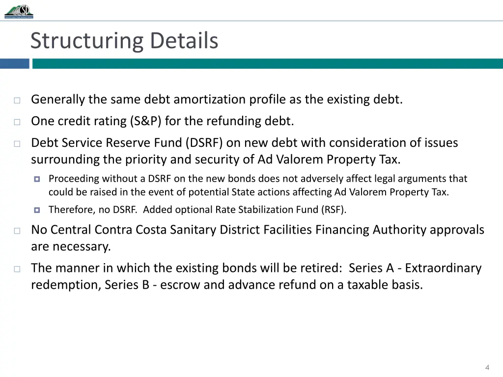 structuring details