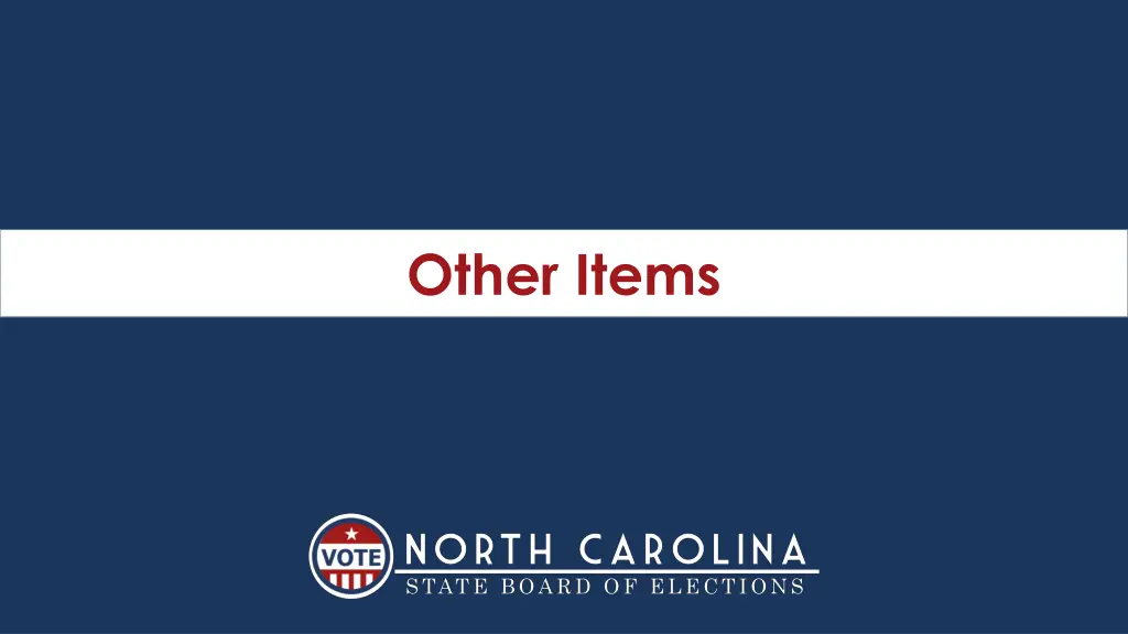 other items