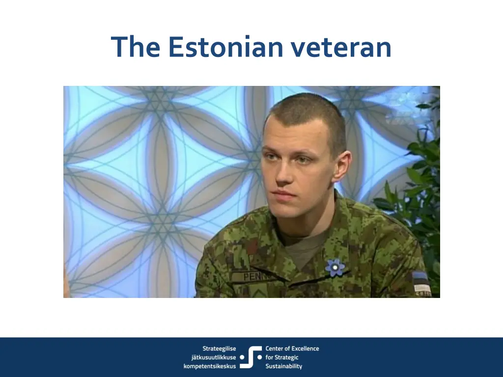 the estonian veteran