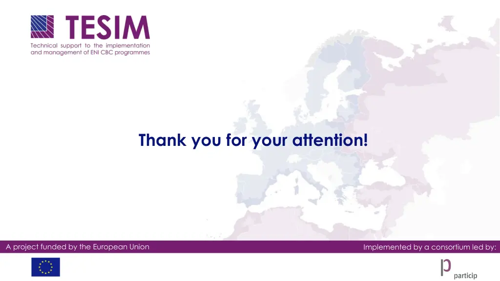 thank you for your attention