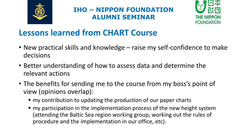 iho nippon foundation alumni seminar 3