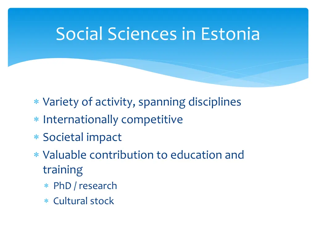 social sciences in estonia 2
