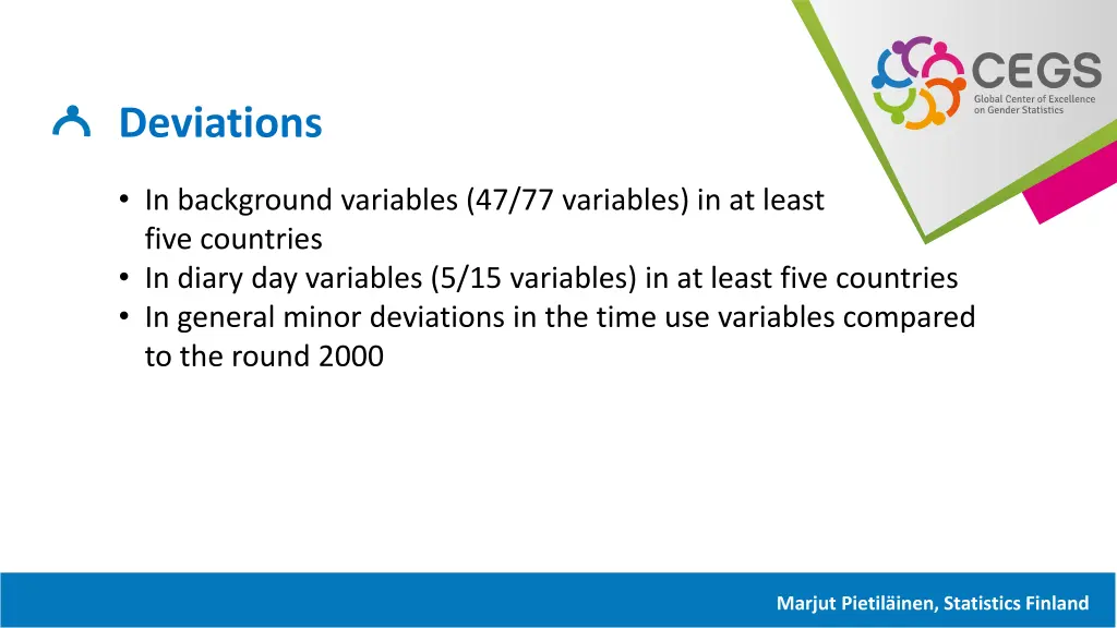 deviations