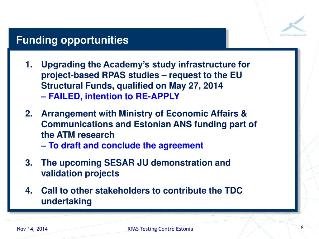 funding opportunities