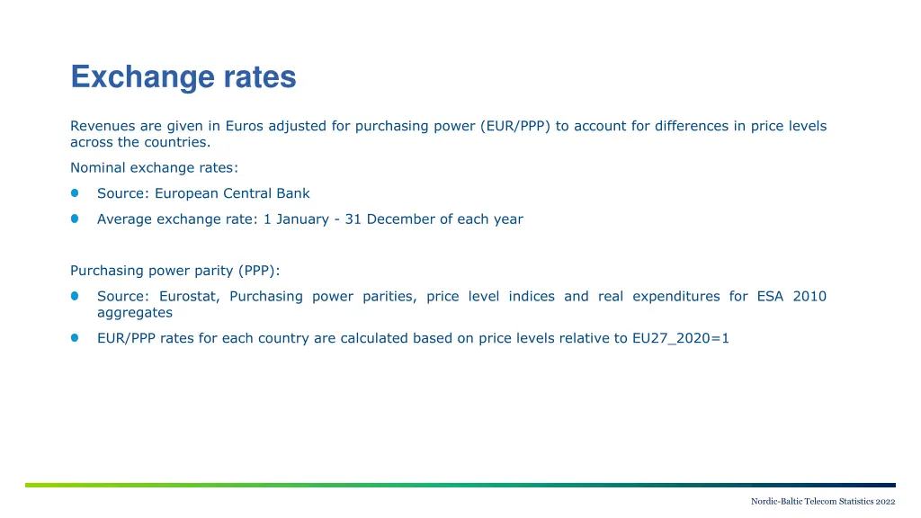 exchange rates