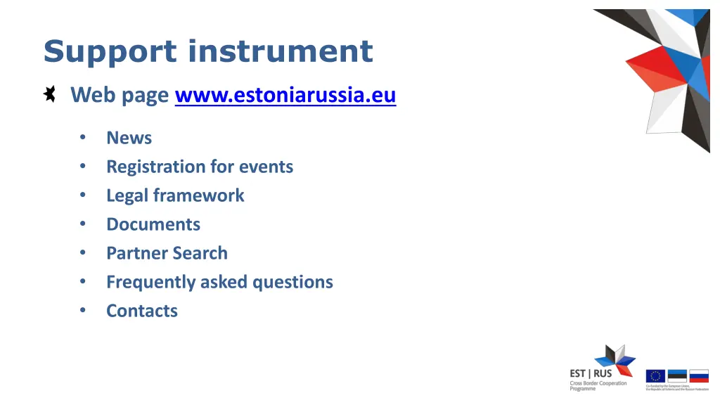 support instrument
