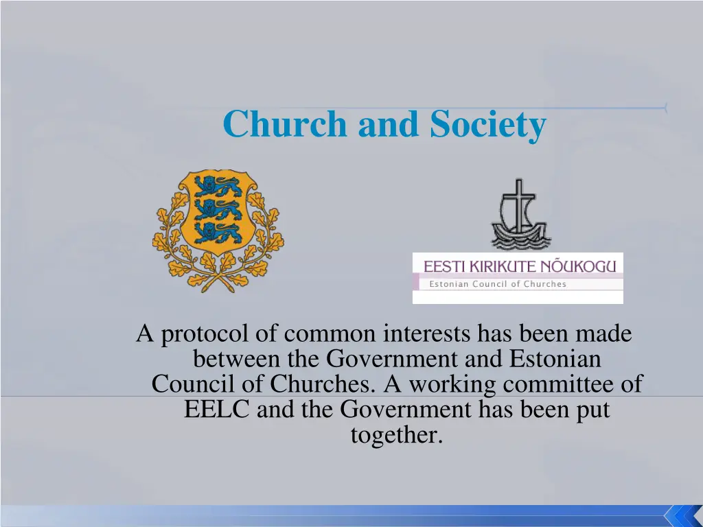 church and society