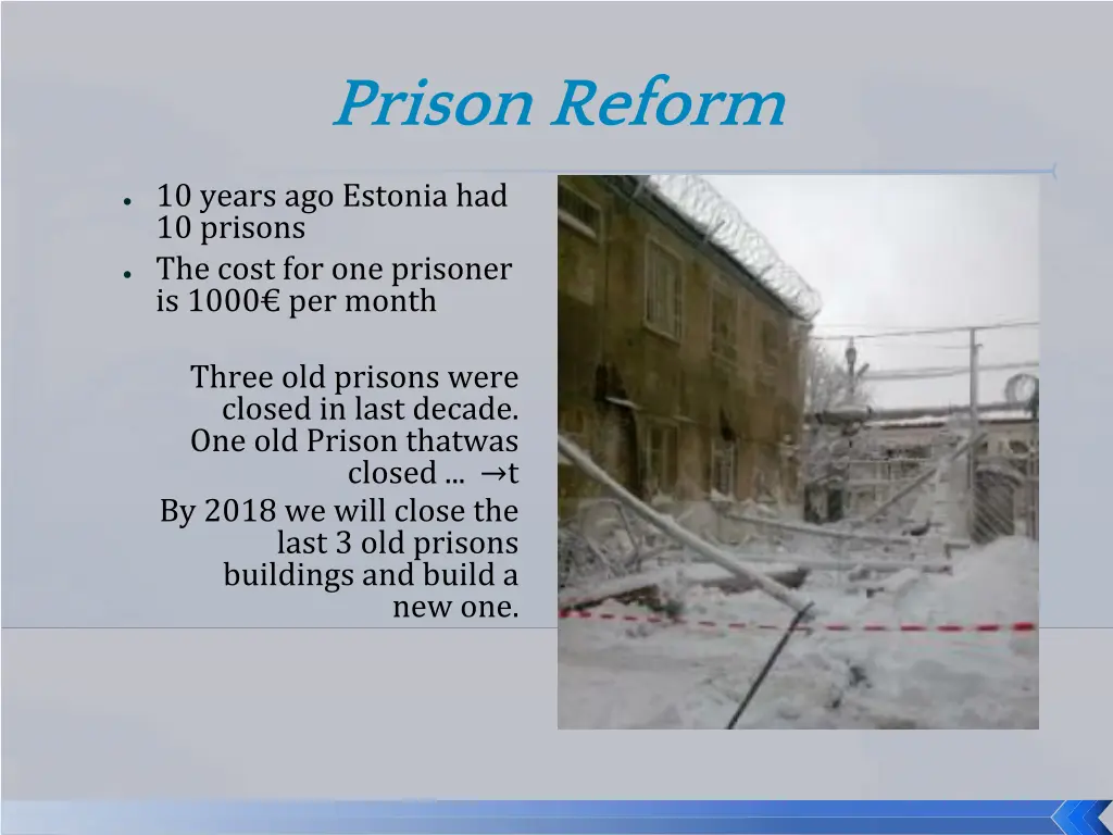 prison reform