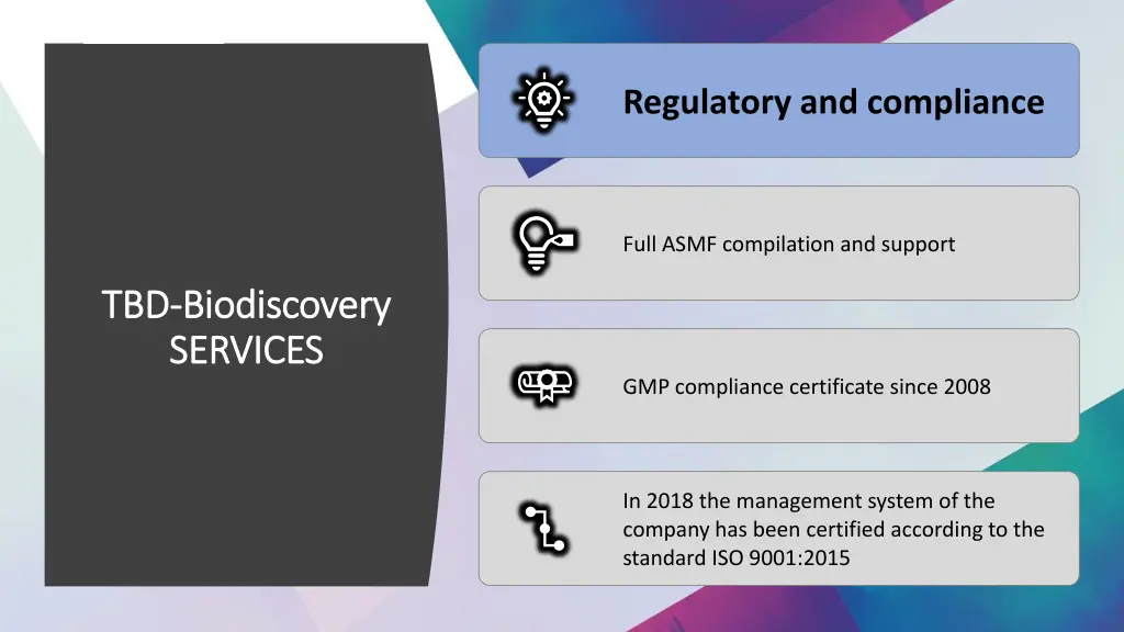 regulatory and compliance