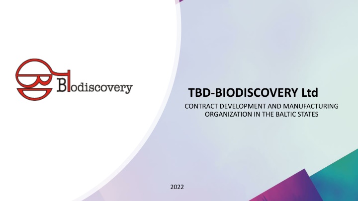 tbd biodiscovery ltd contract development