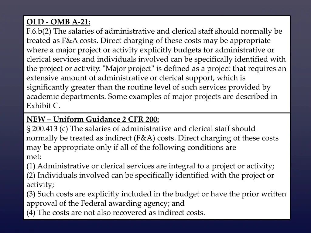 old omb a 21 f 6 b 2 the salaries