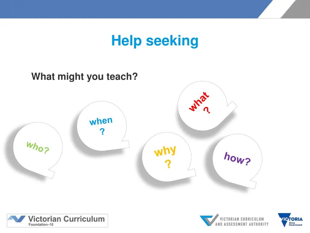 help seeking