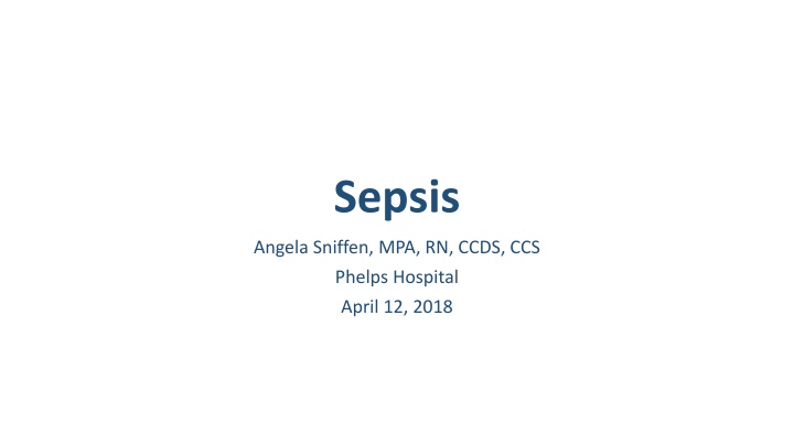 sepsis