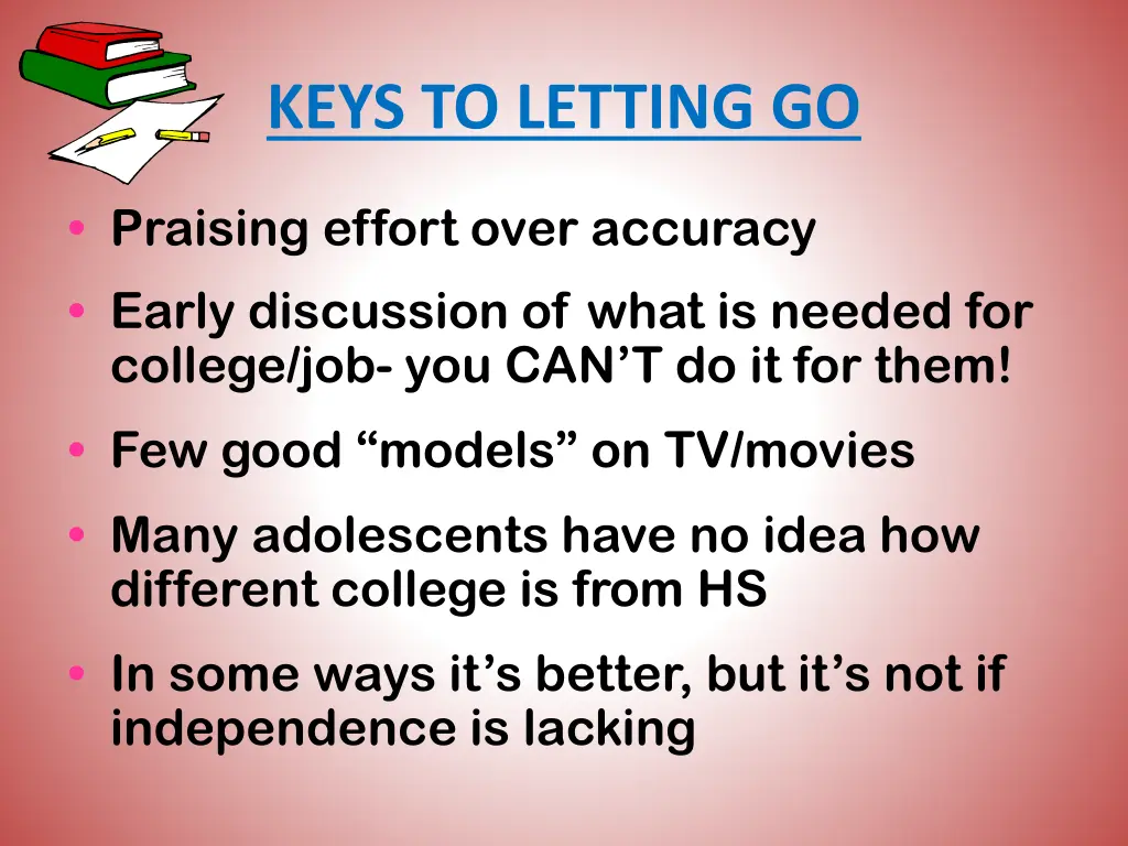 keys to letting go 1