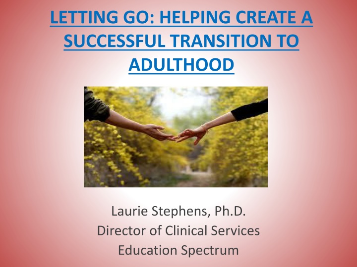letting go helping create a successful transition
