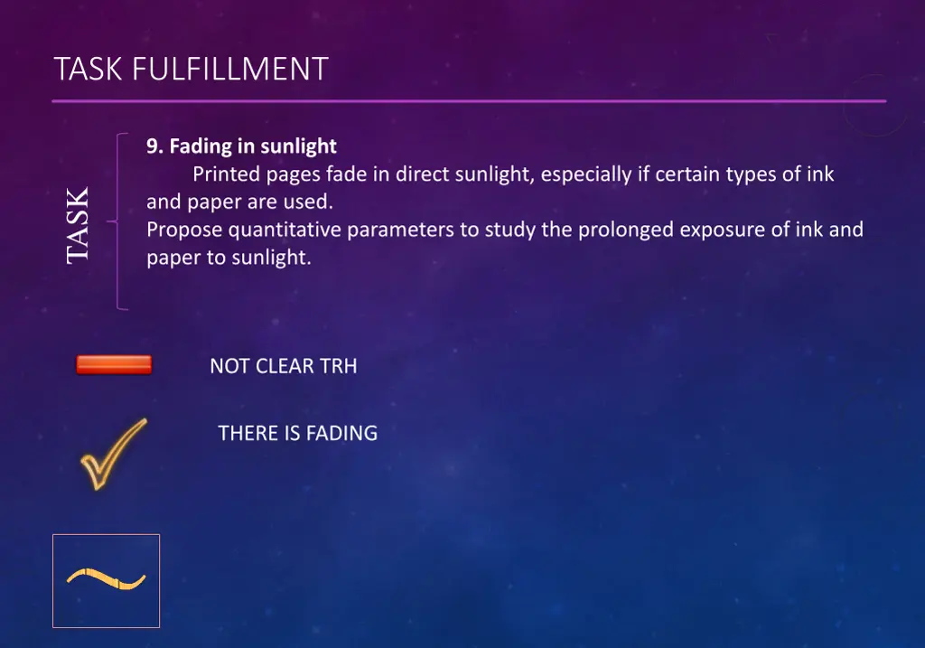task fulfillment