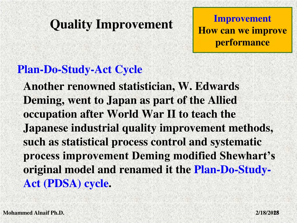 improvement how can we improve performance 14