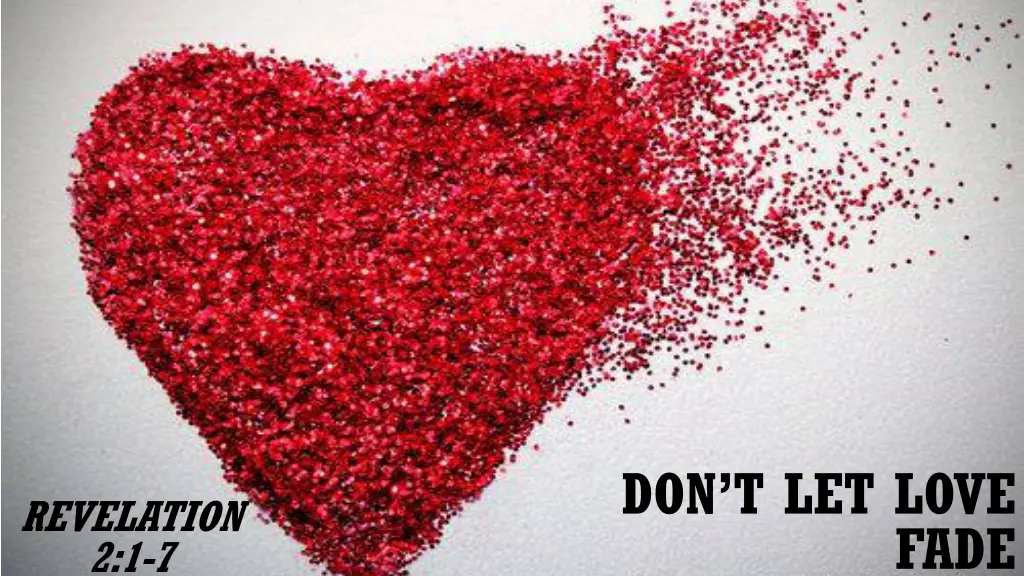 don t let love